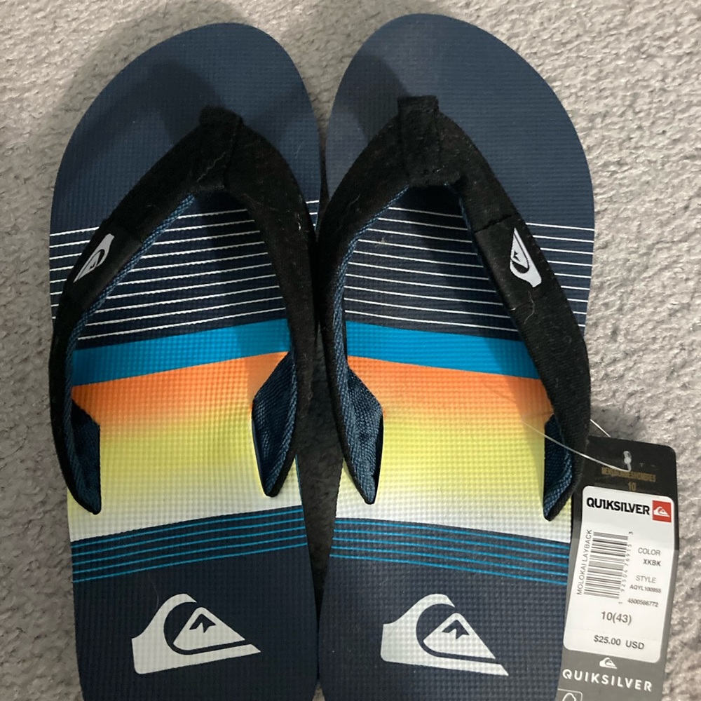 Men’s flip flops size 10
